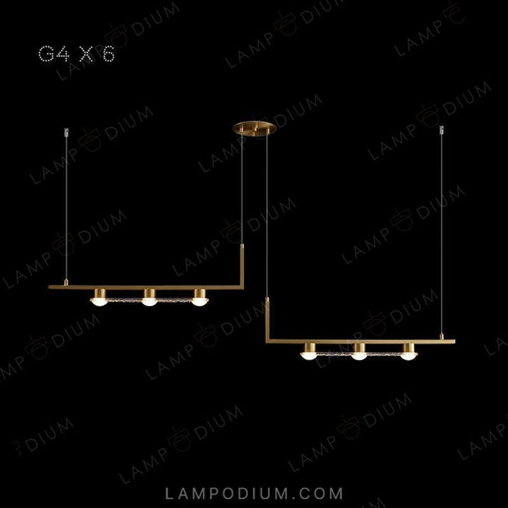 Linear, row luminaire BARTIL