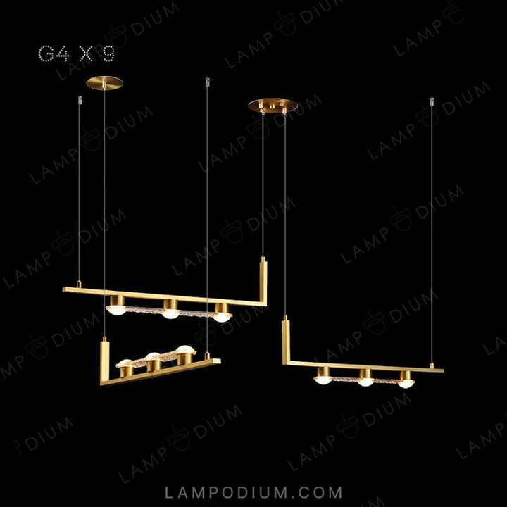 Linear, row luminaire BARTIL