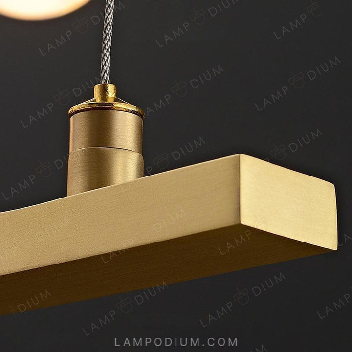 Linear, row luminaire BARTIL