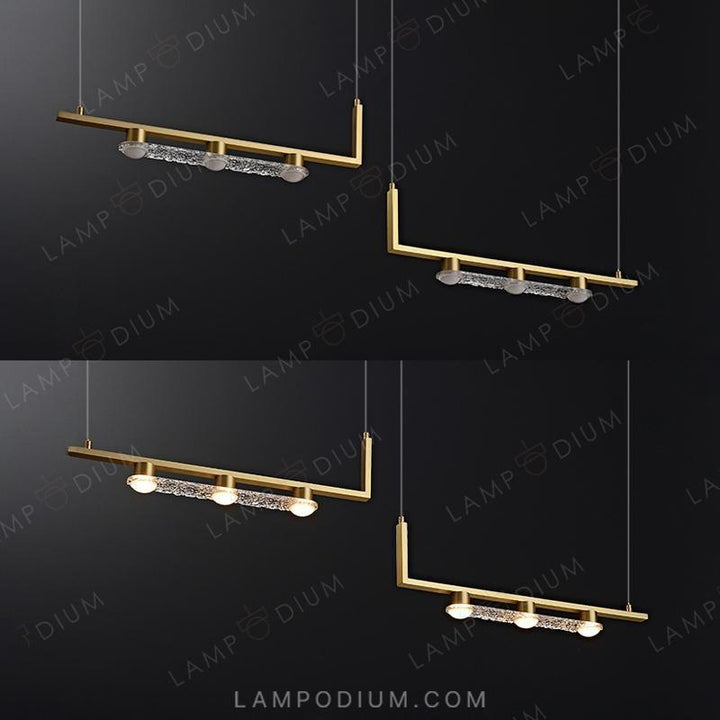 Linear, row luminaire BARTIL