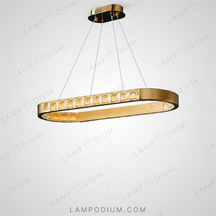 Linear, row luminaire BEGITA LONG