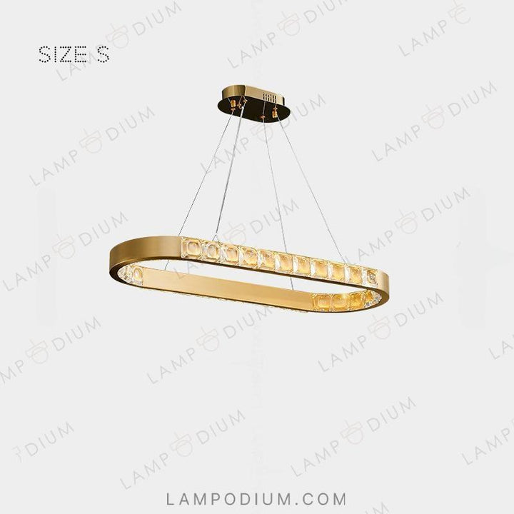 Linear, row luminaire BEGITA LONG