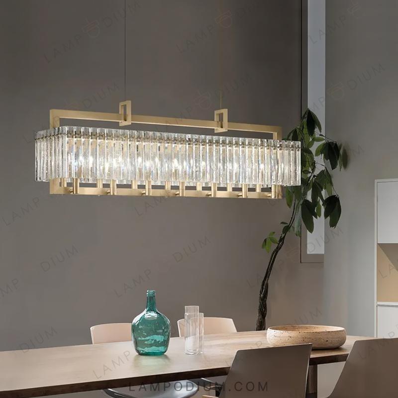 Linear, row luminaire BENNA LONG