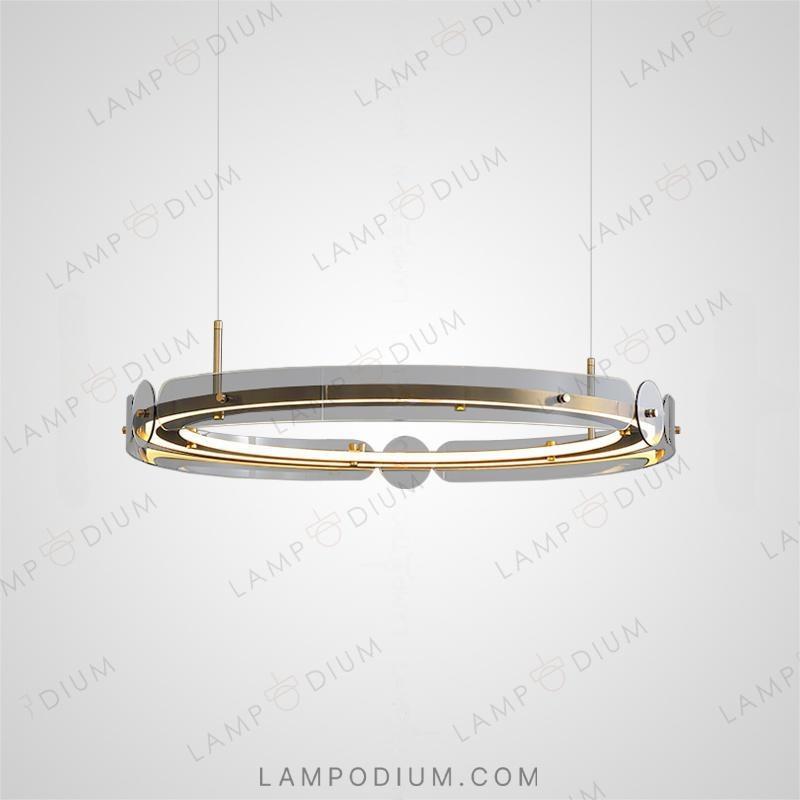 Circular chandeliers and light fixtures BERGDIS C