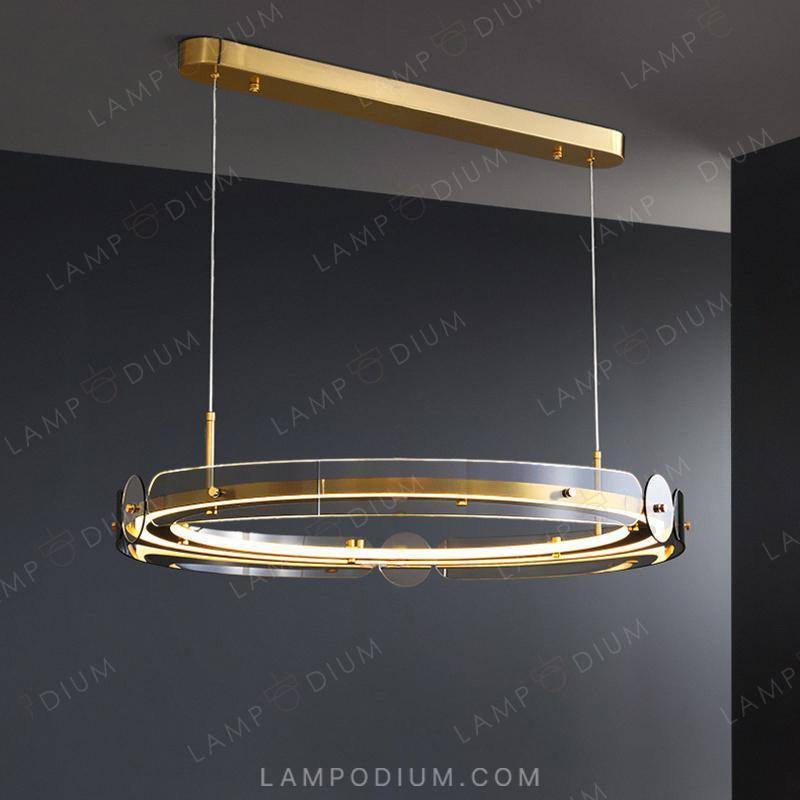 Circular chandeliers and light fixtures BERGDIS C