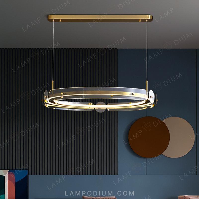 Circular chandeliers and light fixtures BERGDIS C