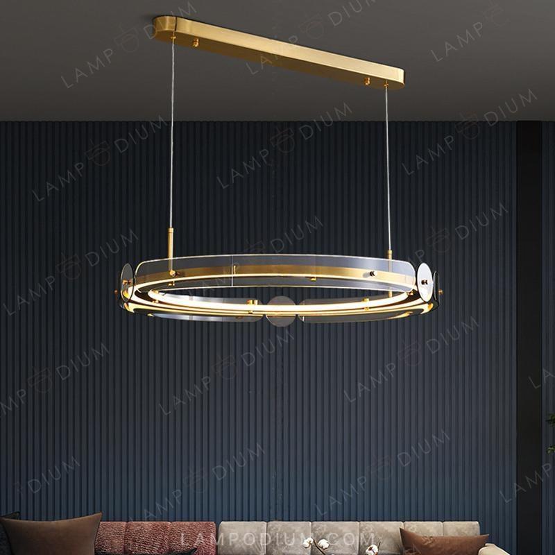 Circular chandeliers and light fixtures BERGDIS C