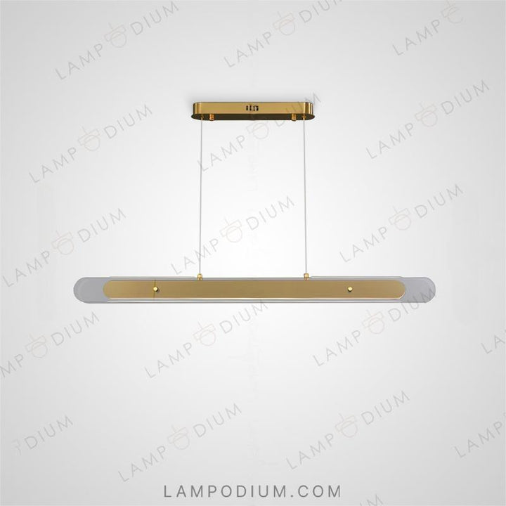 Linear, row luminaire BERGDIS LONG