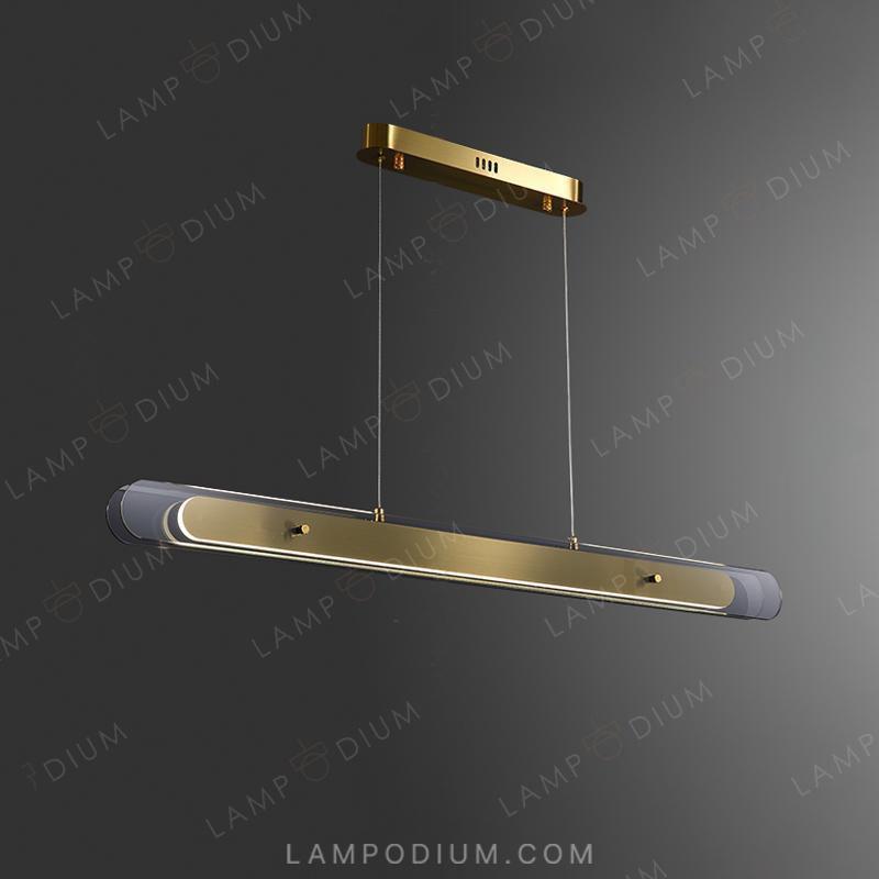 Linear, row luminaire BERGDIS LONG