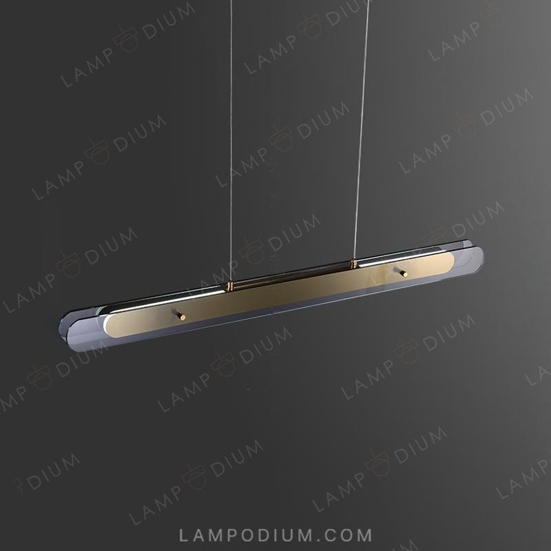 Linear, row luminaire BERGDIS LONG