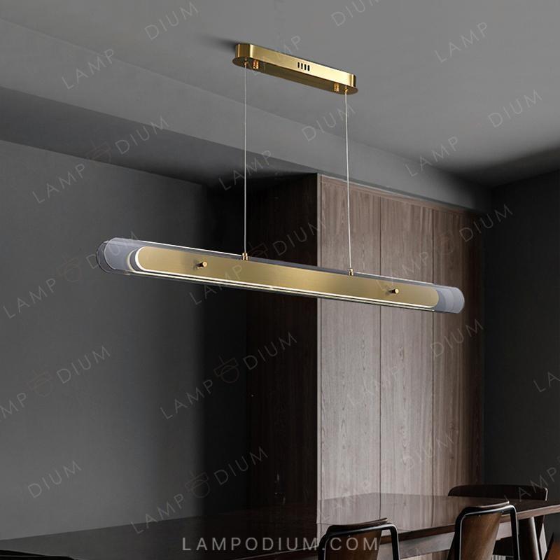 Linear, row luminaire BERGDIS LONG