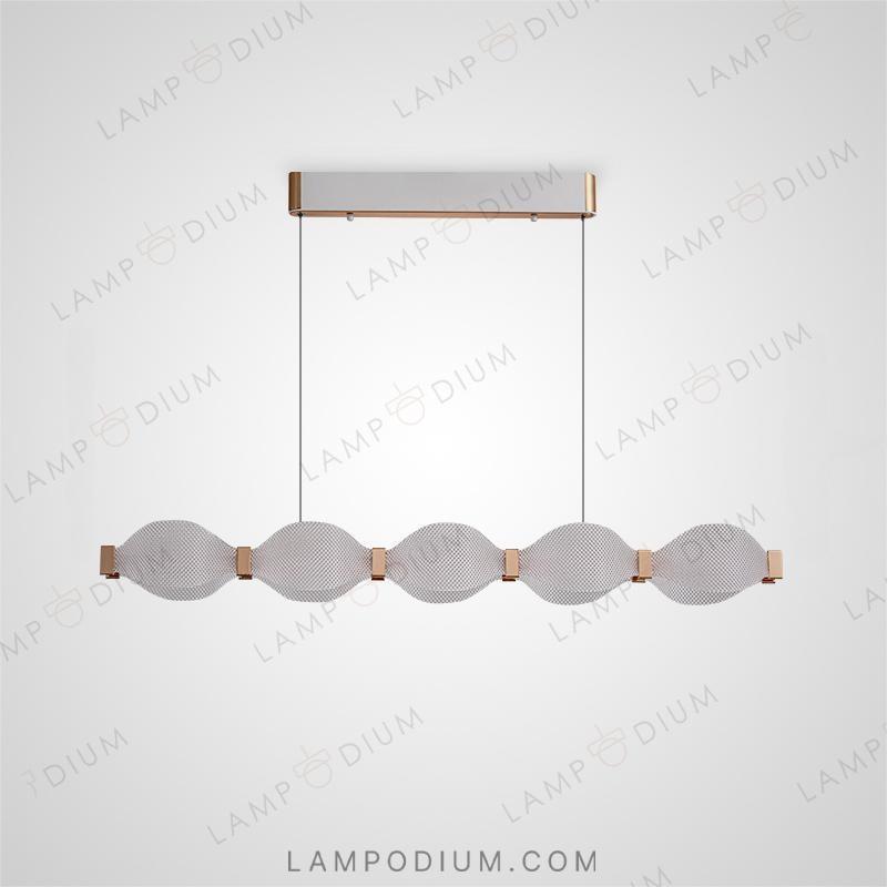 Linear, row luminaire BERTINA LONG