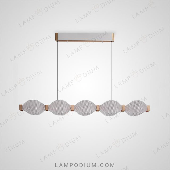 Linear, row luminaire BERTINA LONG