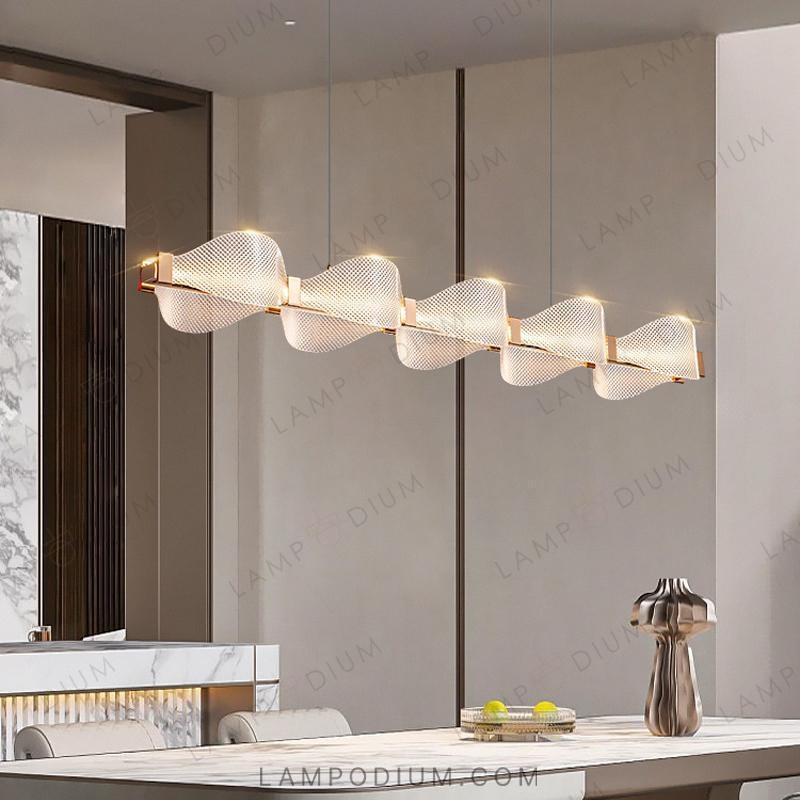 Linear, row luminaire BERTINA LONG