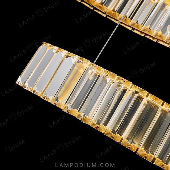 Linear, row luminaire BERTOLDA LONG