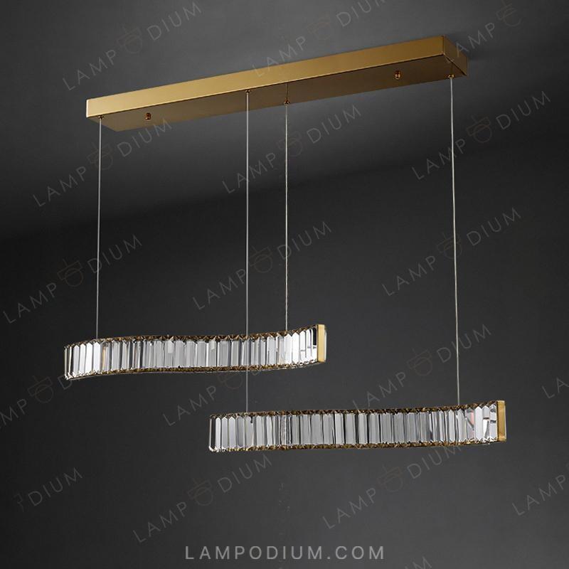 Linear, row luminaire BERTOLDA LONG