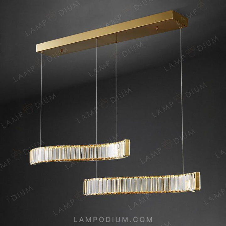 Linear, row luminaire BERTOLDA LONG