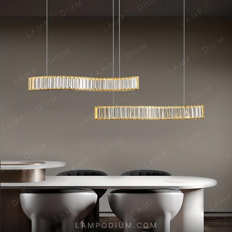 Linear, row luminaire BERTOLDA LONG