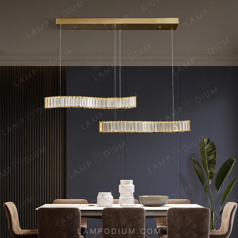 Linear, row luminaire BERTOLDA LONG