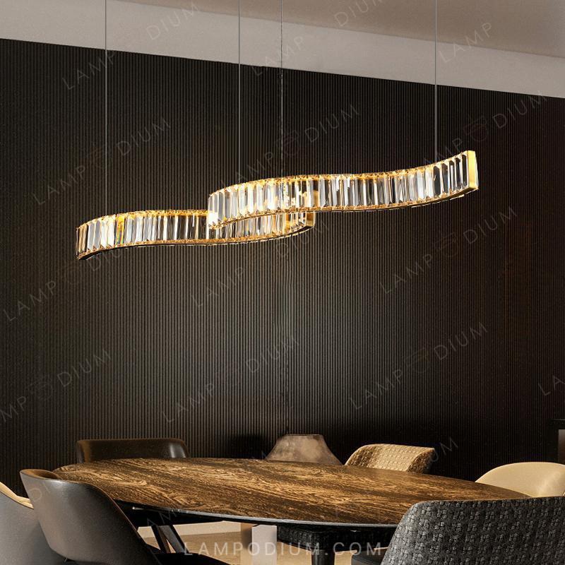 Linear, row luminaire BERTOLDA LONG