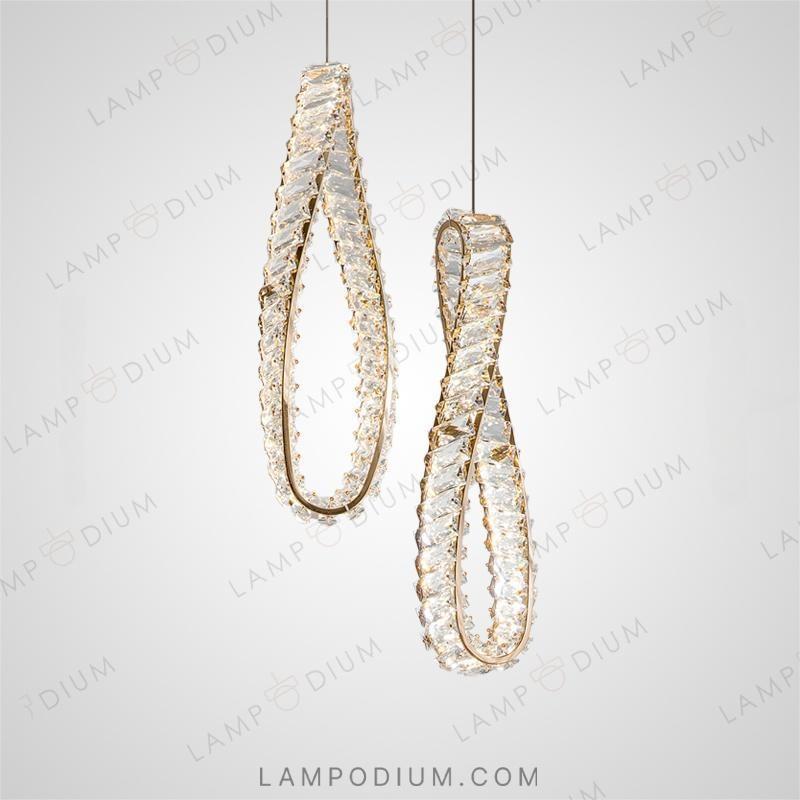 Pendant light BERTOLDA LOOP