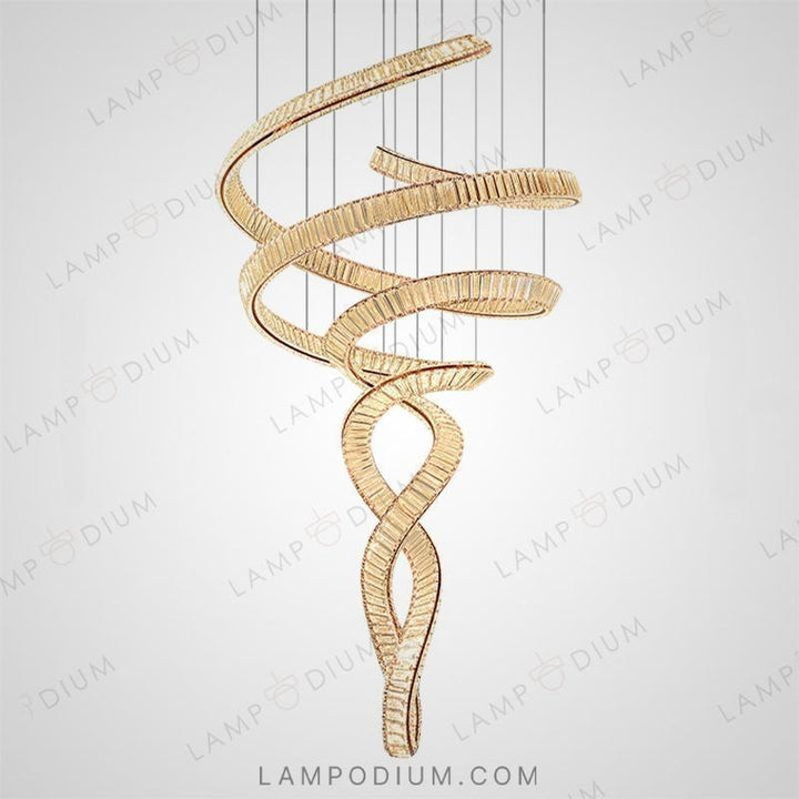 Chandelier BERTOLDA SPIRAL