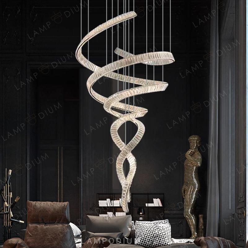 Chandelier BERTOLDA SPIRAL