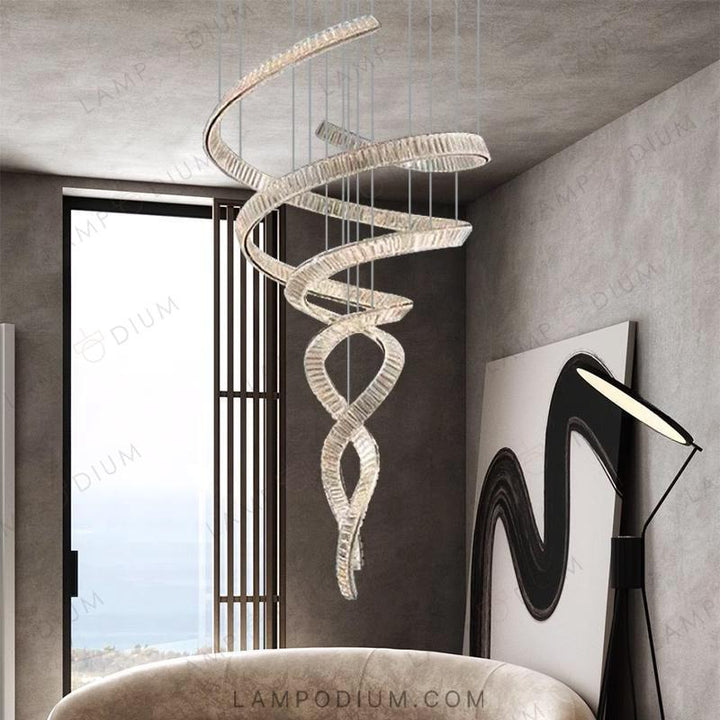 Chandelier BERTOLDA SPIRAL