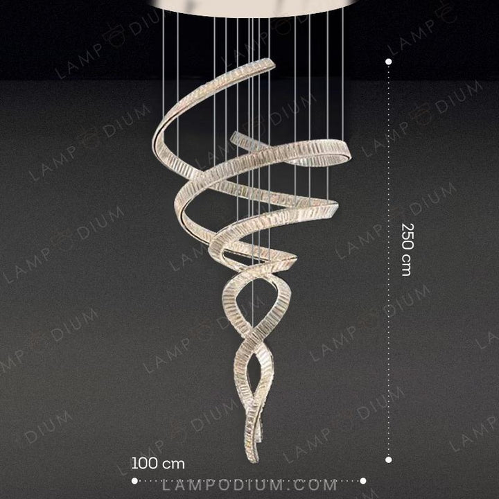 Chandelier BERTOLDA SPIRAL