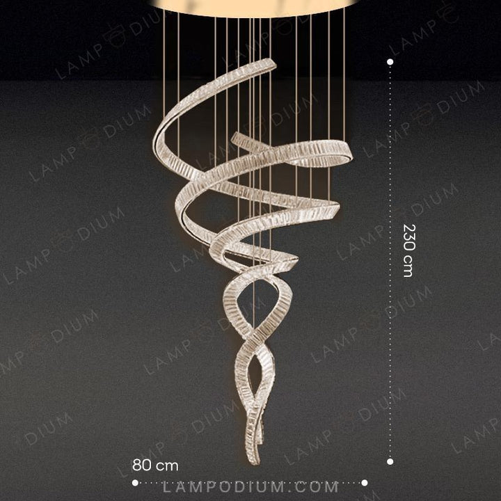 Chandelier BERTOLDA SPIRAL