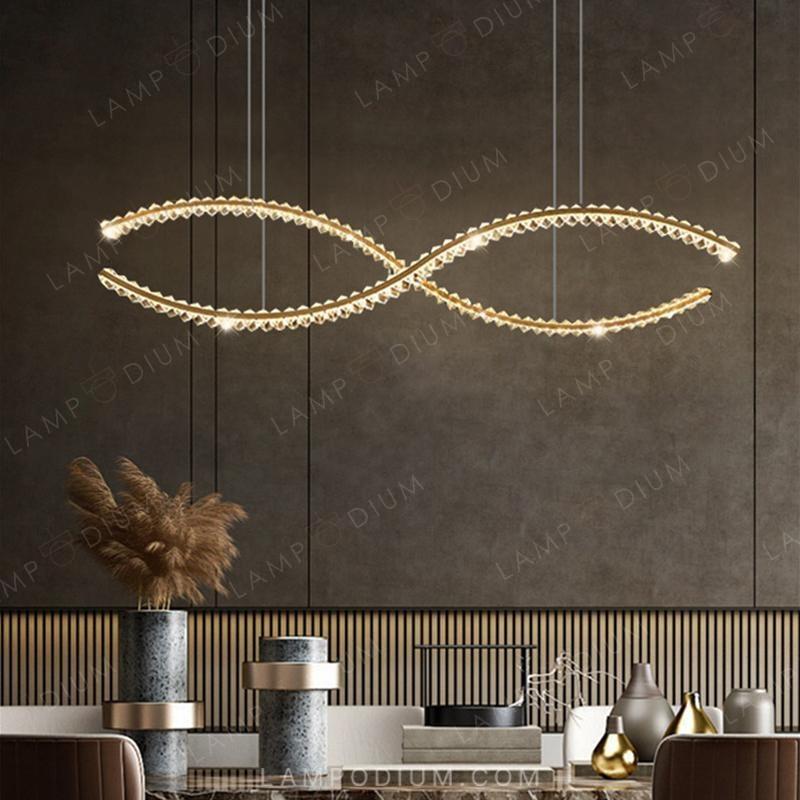 Linear, row luminaire BERTOLDA X LONG