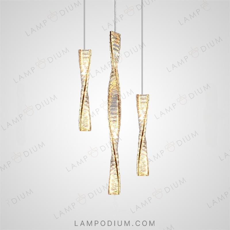 Pendant light BERTOLDA X ONE