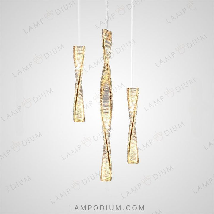 Pendant light BERTOLDA X ONE