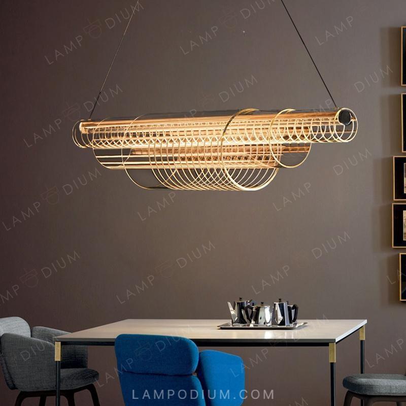 Linear, row luminaire BIELLA