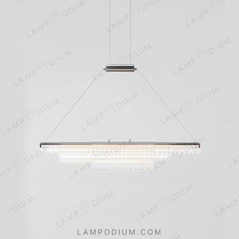 Linear, row luminaire BIELLA