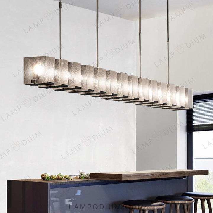 Linear, row luminaire BILLA