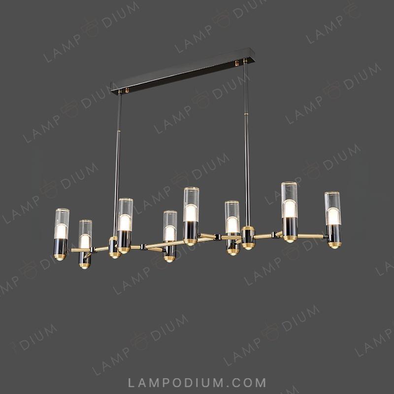 Linear, row luminaire BIRGEL LONG