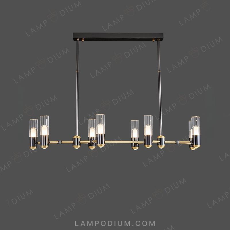 Linear, row luminaire BIRGEL LONG