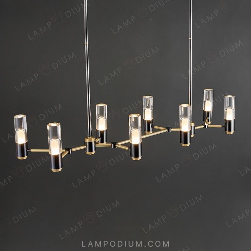 Linear, row luminaire BIRGEL LONG