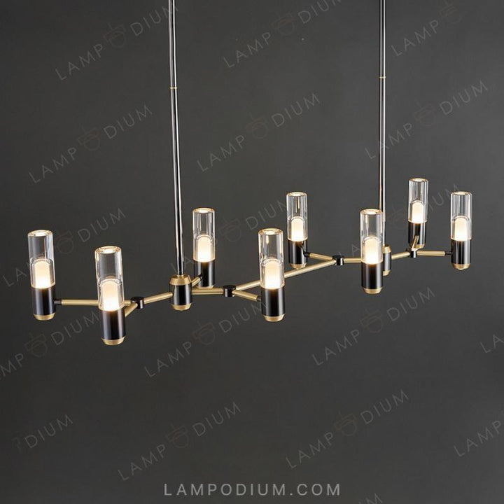 Linear, row luminaire BIRGEL LONG