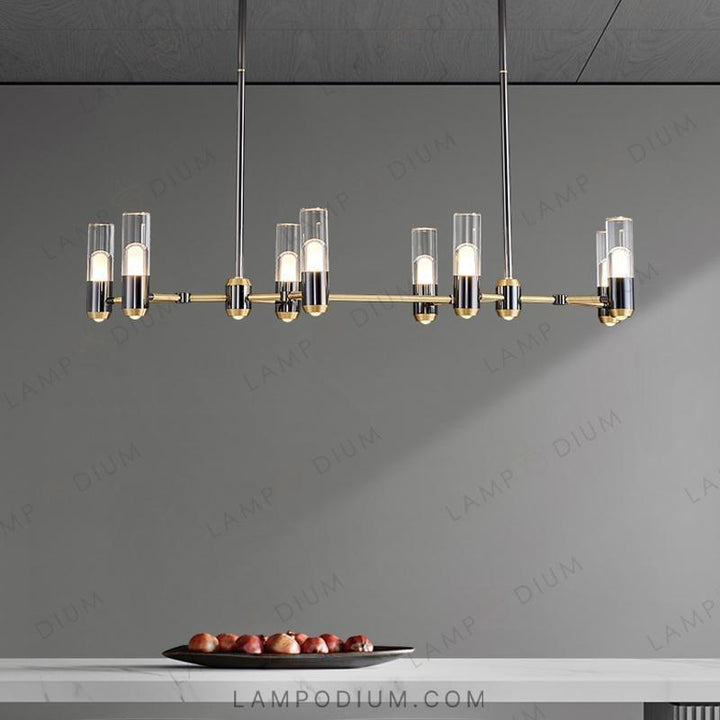 Linear, row luminaire BIRGEL LONG