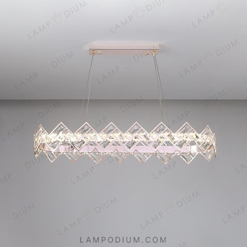 Linear, row light fixture BIRGERUS LONG