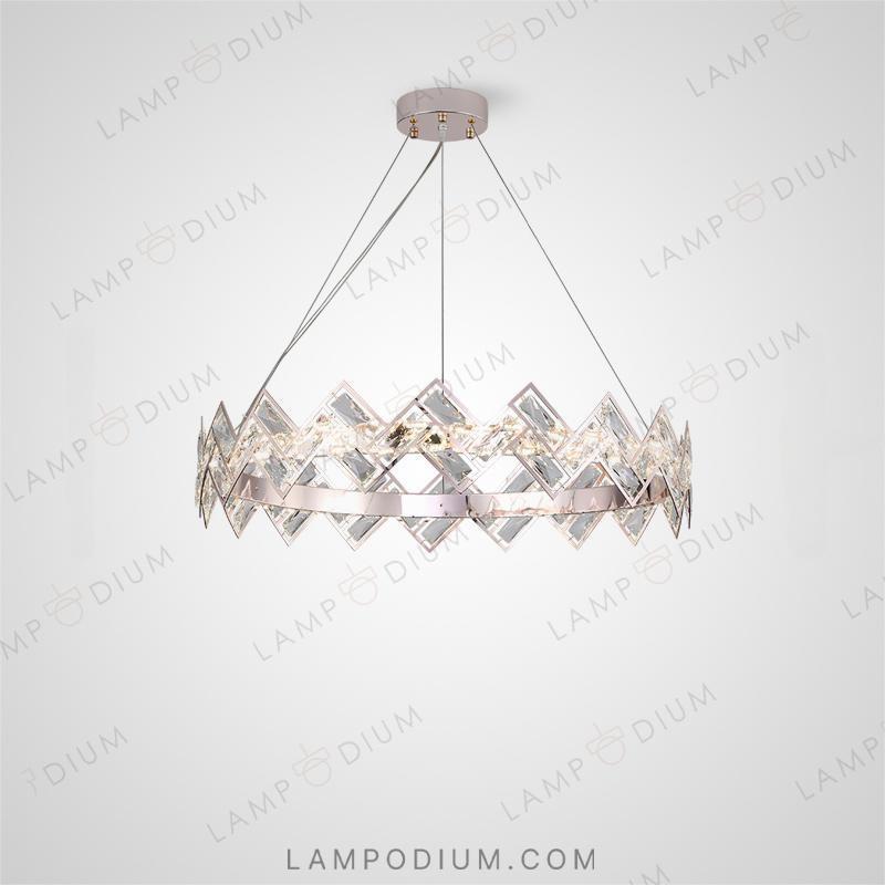 Ring chandeliers and lamps BIRGERUS