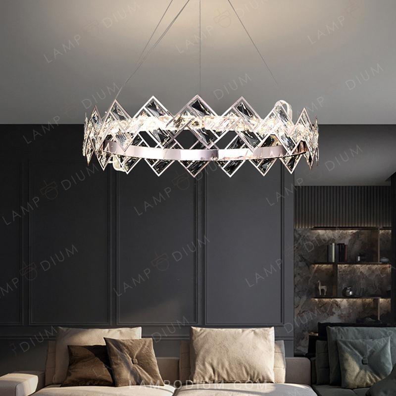 Ring chandeliers and lamps BIRGERUS