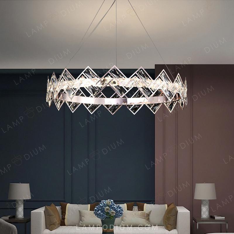 Ring chandeliers and lamps BIRGERUS