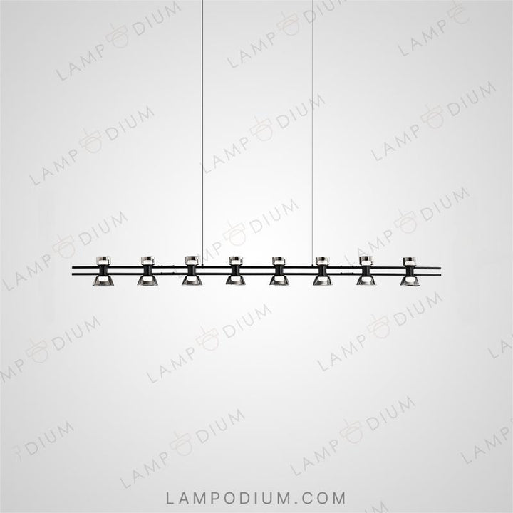 Linear, row luminaire BLASIUS LONG