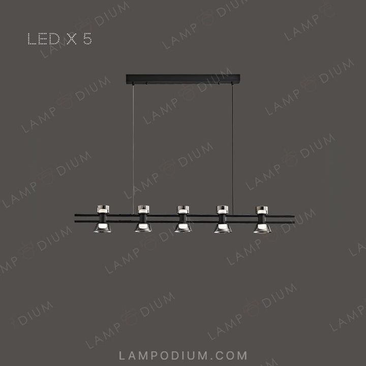 Linear, row luminaire BLASIUS LONG