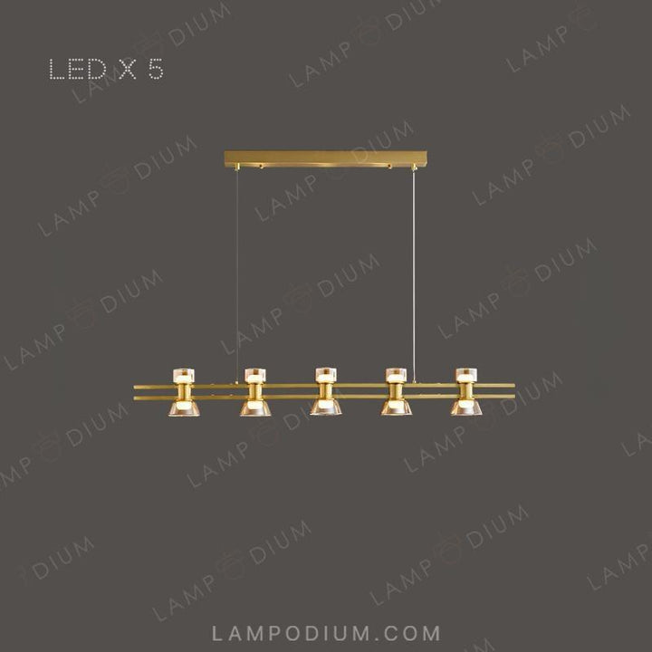 Linear, row luminaire BLASIUS LONG