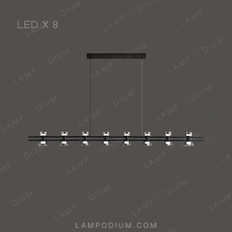 Linear, row luminaire BLASIUS LONG