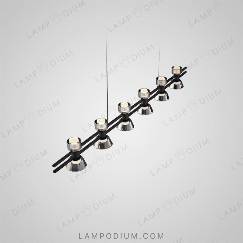 Linear, row luminaire BLASIUS LONG